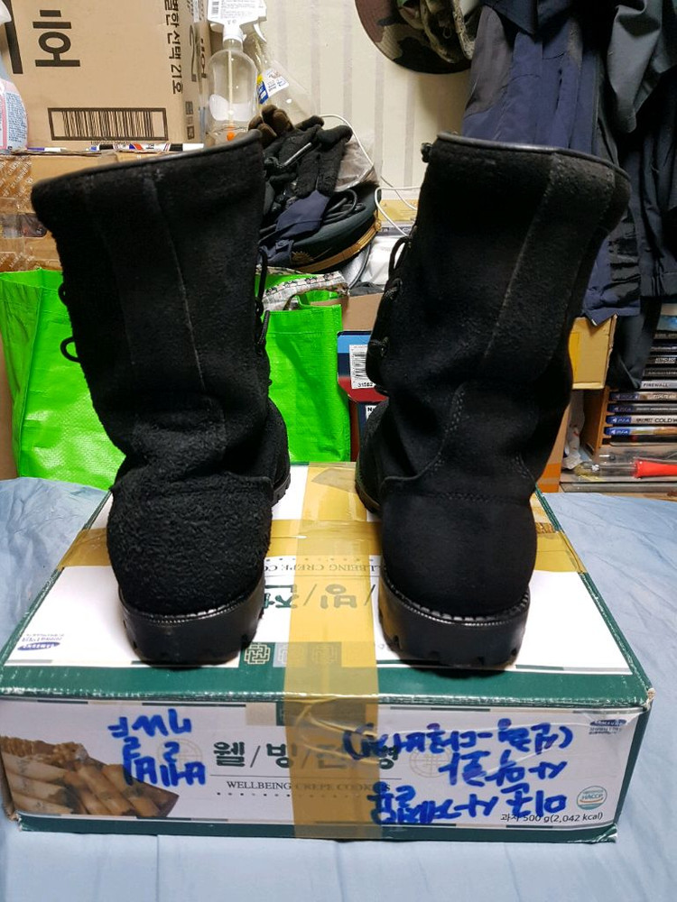 세몽 해병대 세무 사출화 전투화 군화 간부화 265EEE 판매 이미지