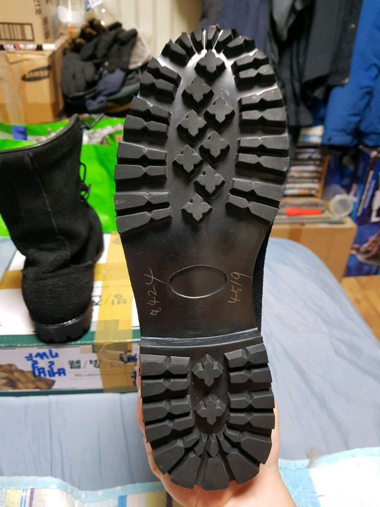 세몽 해병대 세무 사출화 전투화 군화 간부화 265EEE 판매 이미지