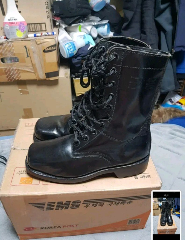 한국군 81년 공수부대 특전사 스키화 250~255 판매 이미지