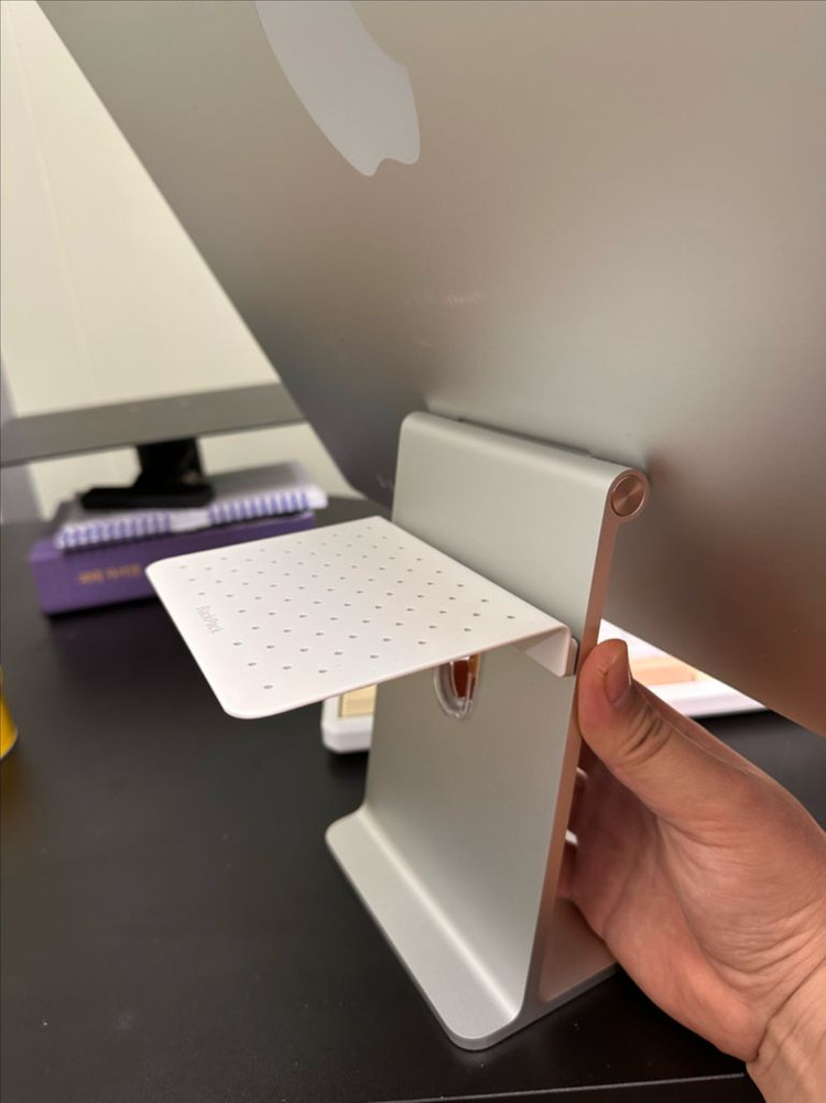 애플 아이맥 m4 10코어(8코어아님) 16g ssd 512 풀박스 + 인클루져 허브 + 외장디스크 거치대 이미지