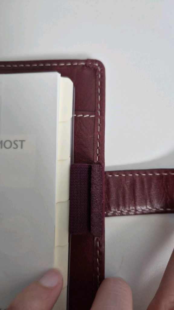 파일로팩스 포켓 사이즈 버건디 A7 다이어리 이미지