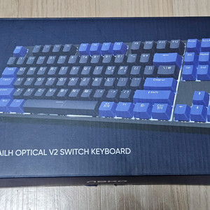 앱코 k611 v2 광축 리니어 텐키리스 키보드 판매합니다. 이미지