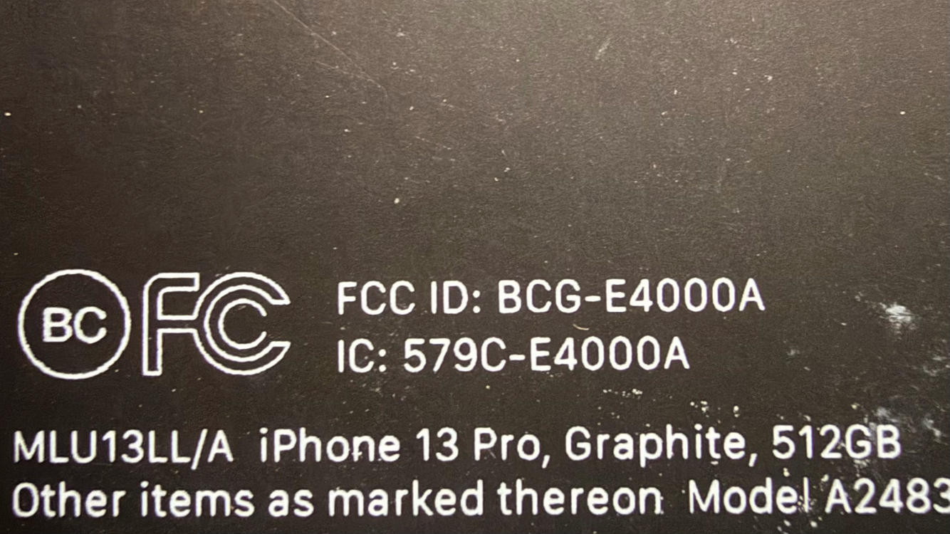 아이폰13프로 512 북미버전 이미지