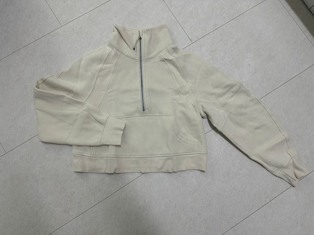 룰루레몬 스쿠바 오버사이즈 하프집업 XS/S(오버사이즈라서 M정도) 이미지