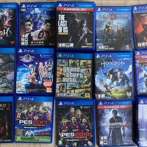 소니 플스4 PS4 타이틀 du위닝, 라스트오브,철권,용과같이,몬스터헌터,호라이즌,갓오브워,GTA,리쳇,디트로,용과 이미지