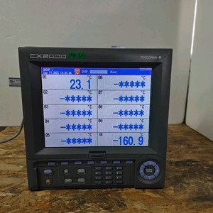 Yokogawa CX-2000 CX-2020 디지털 레코더 온도기록계 판매합니다 이미지