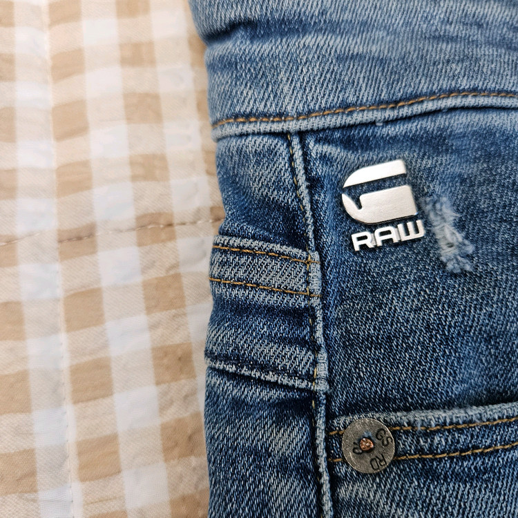 지스타로우 슬림핏 청바지 남자33 이미지