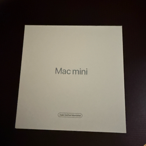 맥미니 m4 기본형 미개봉 이미지