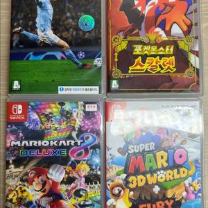 닌텐도칩 (fc24, 포켓몬스터 스칼렛, 마리오카트8, 슈퍼마리오3D월드 퓨리월드) 판매합니다 이미지