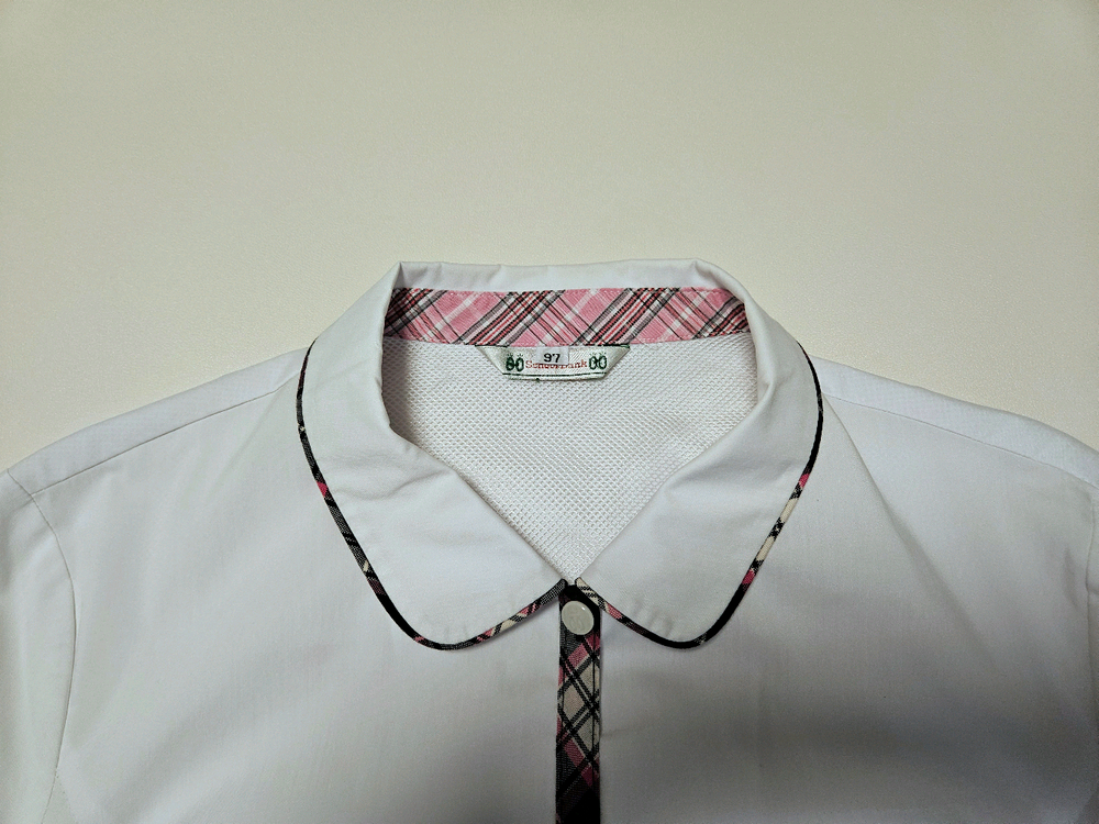 양곡중 여자 교복 하복 블라우스 셔츠 97 판매 이미지