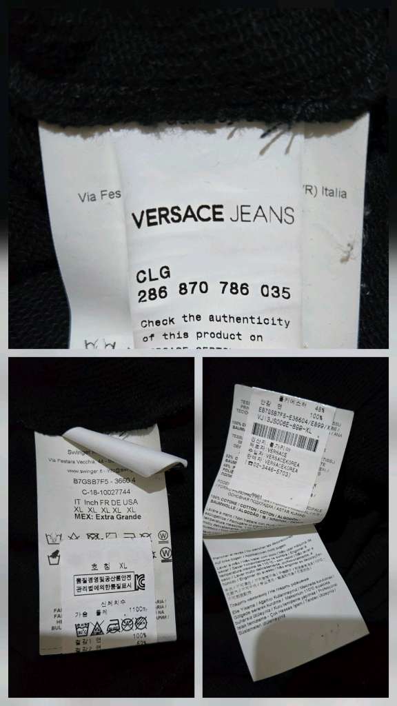 베르사체 빅로고 맨투맨 110. 구찌,루이비통,발망, 이미지