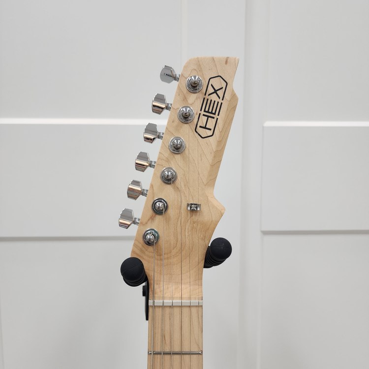 헥스 일렉기타 E100 PLUS 파스텔그레이 이미지