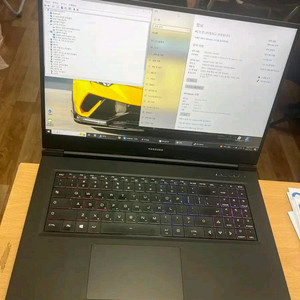 한성 게이밍 노트북 i7 9세대 17인치 rtx2070 컴퓨터 (어도비 이미지