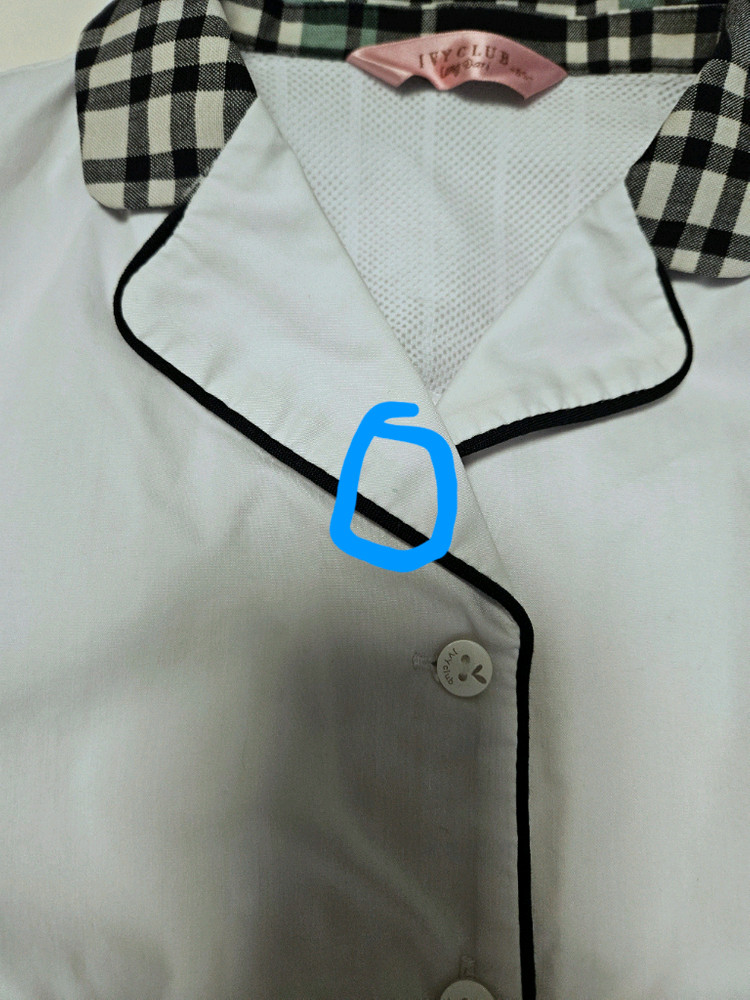 상암고 여자 교복 하복 블라우스 셔츠 95 판매 이미지