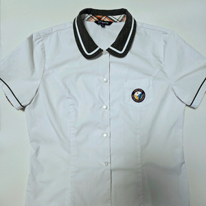 화홍중 여자 교복 하복 블라우스 셔츠 95 판매 이미지