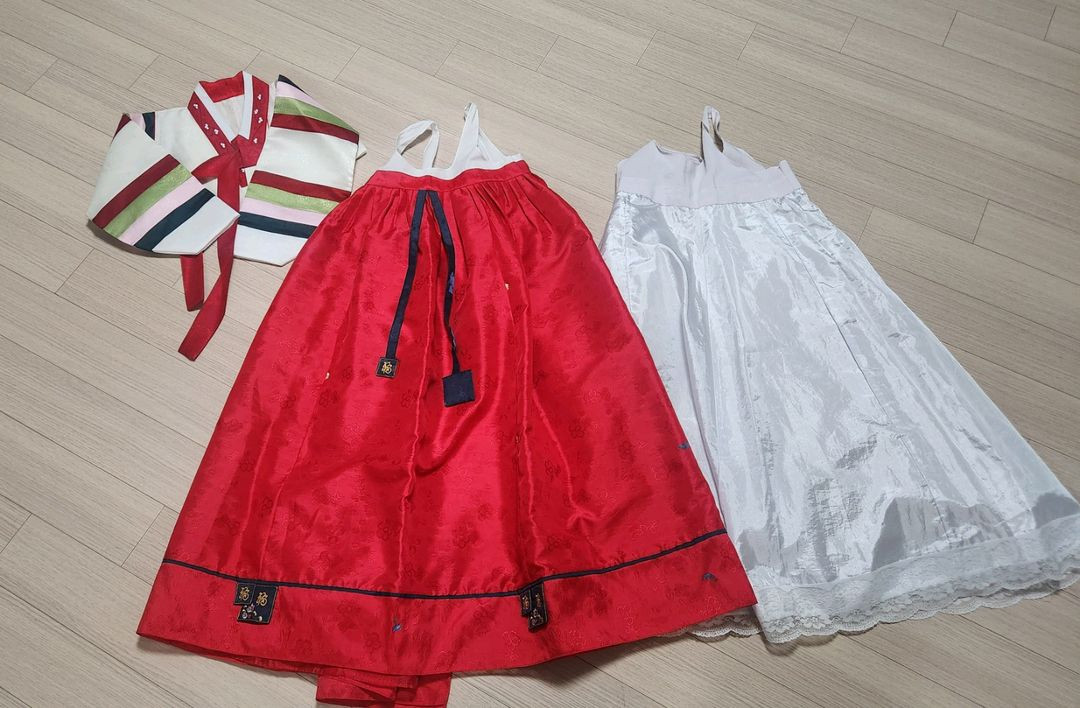 여아 한복[2벌] 이미지