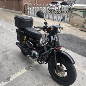 혼다 슈퍼커브 110 크로스 풀튜닝 이미지