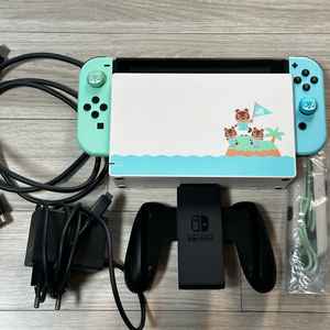 닌텐도 스위치 동물의 숲 에디션 이미지