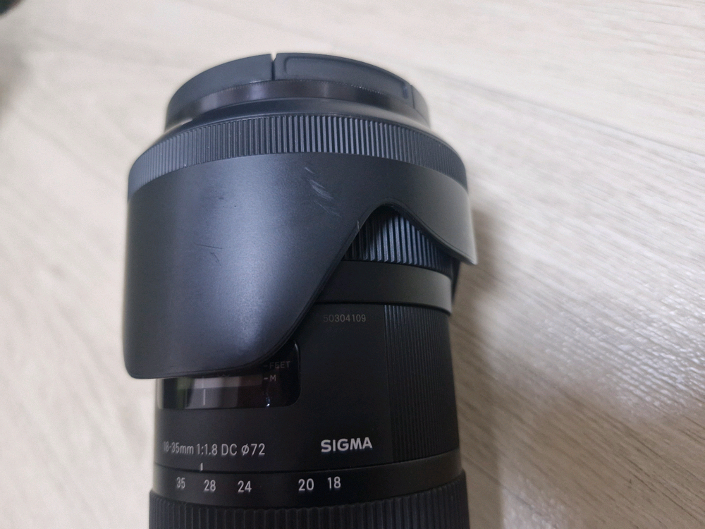 시그마 ART 18-35mm F1.8 DC 캐논 Ef 이미지