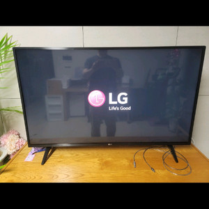 부품용 LG 43인치 TV 이미지