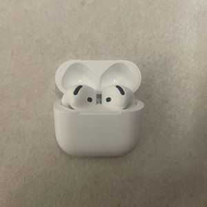 에어팟 4 화이트 이미지