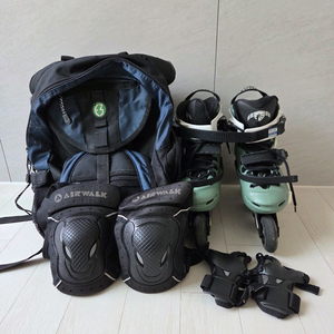 플라잉이글 팔콘 인라인스케이트 EU37+보호대+가방 이미지