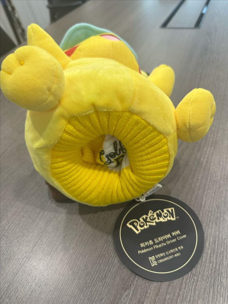피카츄드라이버헤드커버 이미지