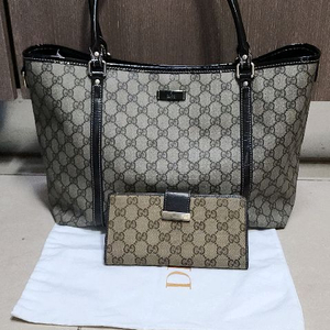 구찌 수프림 PVC 쇼퍼백 이미지