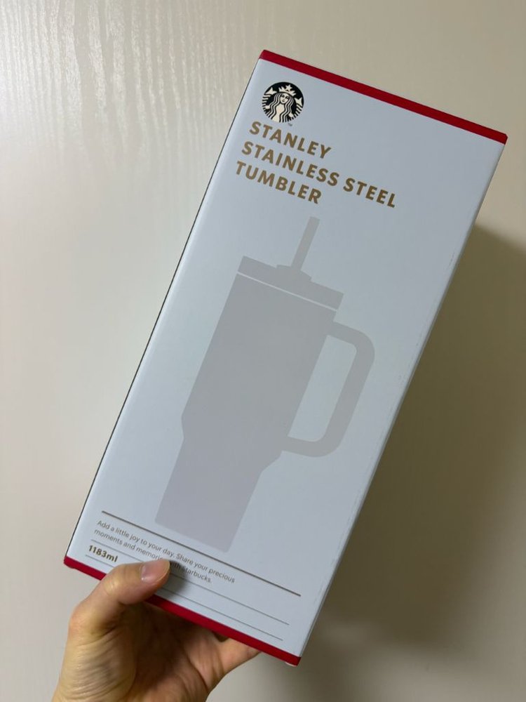 스타벅스 스탠리 시크릿 딜라이트 퀜처 텀블러 이미지