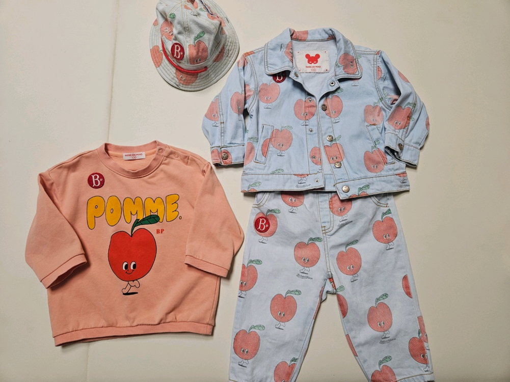 베베드피노 100일괄+모자(택포) 이미지