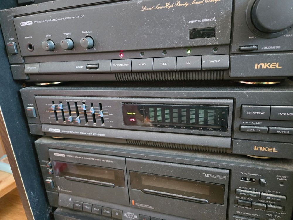 인켈 전축 오디오 이미지