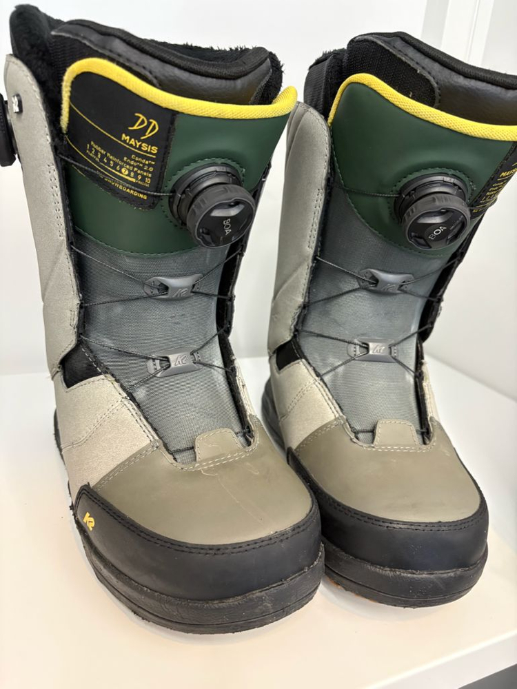 스노우보드 니데커 블레이드 플러스 데크, k2 메이시스 부츠, 바탈레온 페이즈 바인딩 이미지