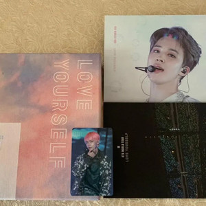 방탄소년단 BTS 럽셀콘 DVD 태형포카 지민포스터 이미지