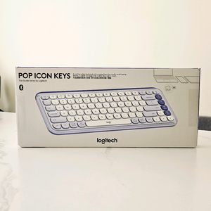 [미개봉 새제품] 로지텍 블루투스 무선 키보드 pop icon keys 이미지
