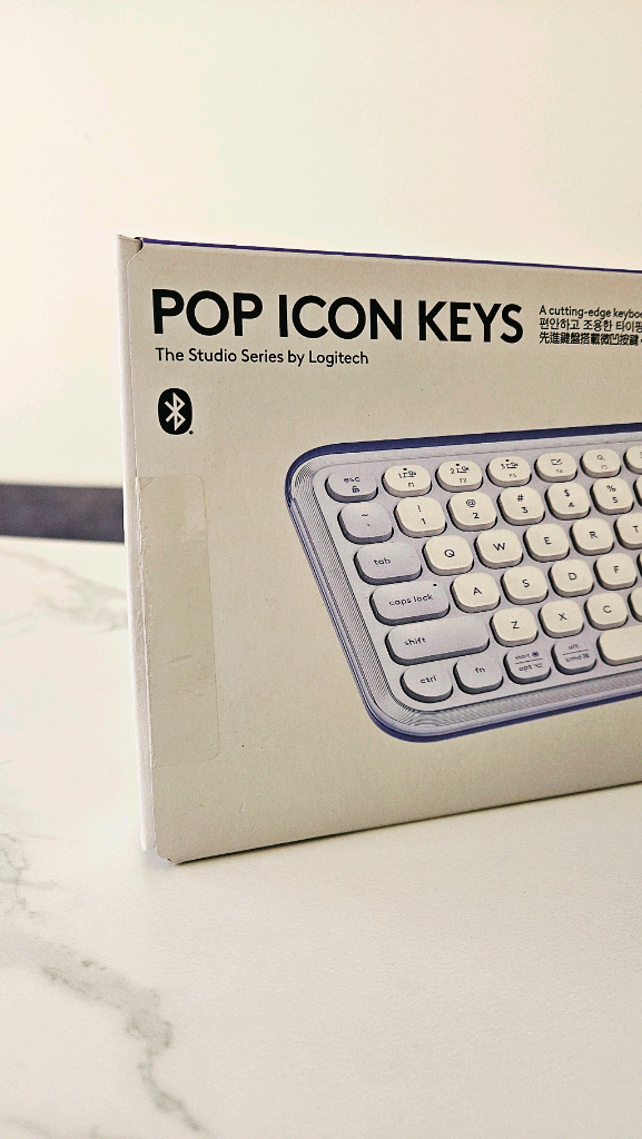 [미개봉 새제품] 로지텍 블루투스 무선 키보드 pop icon keys 이미지