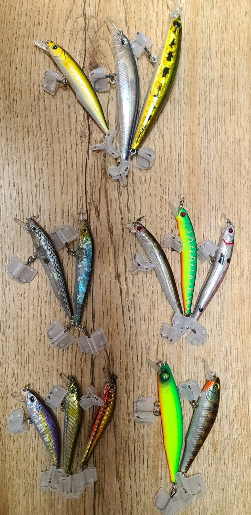 미노우 판매 ㅡ 쏘가리 배스 꺽지 송어 등 하드베이트 루어 이미지