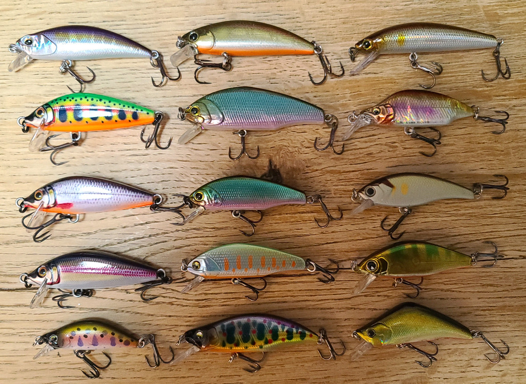 미노우 판매 ㅡ 쏘가리 배스 꺽지 송어 등 하드베이트 루어 이미지