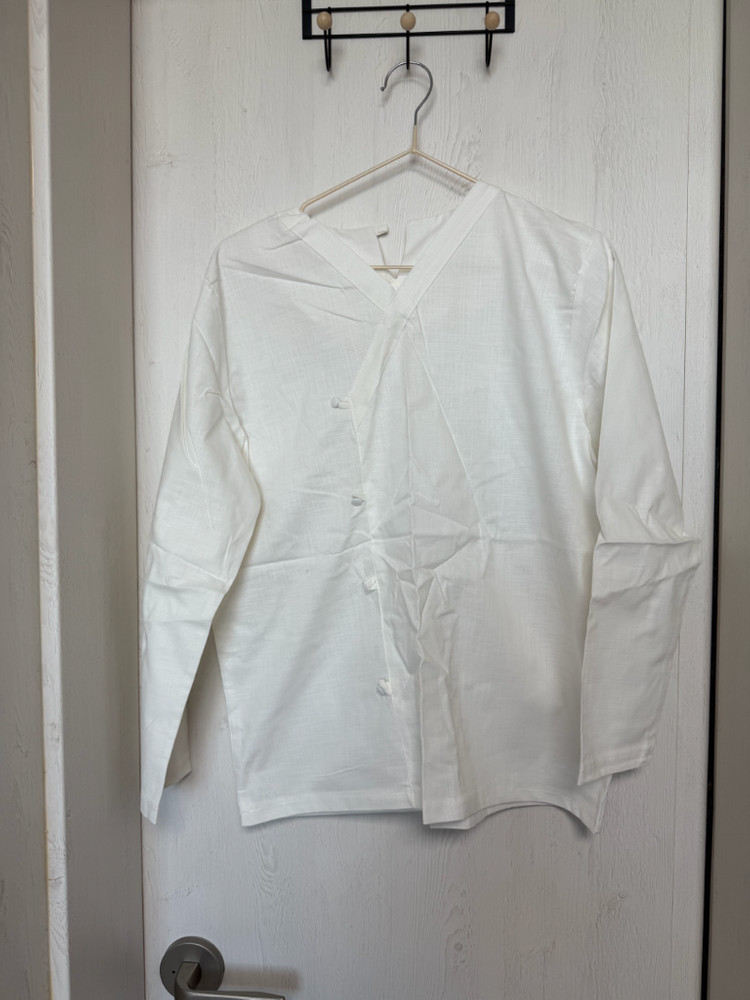 데일리 한복 동살 상아색 M사이즈 (새상품) 이미지