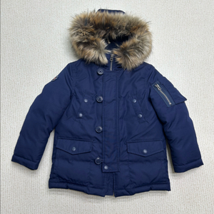 폴로 랄프로렌 키즈 후드 다운 파카 오리털 패딩 점퍼 5T 사이즈 이미지