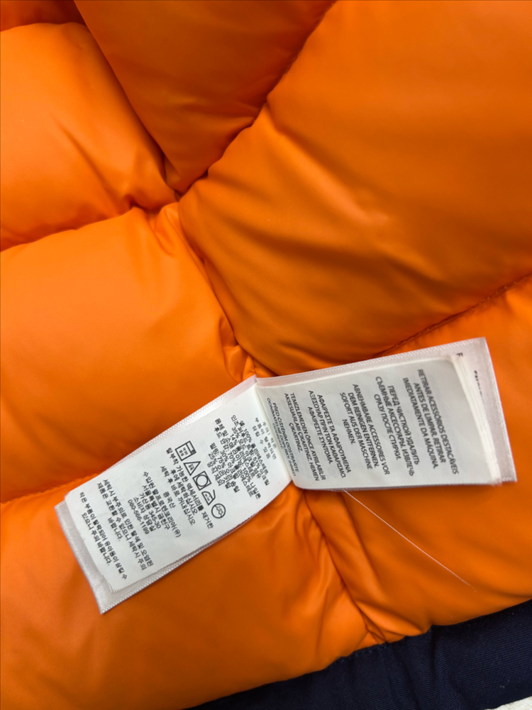 폴로 랄프로렌 키즈 후드 다운 파카 오리털 패딩 점퍼 5T 사이즈 이미지