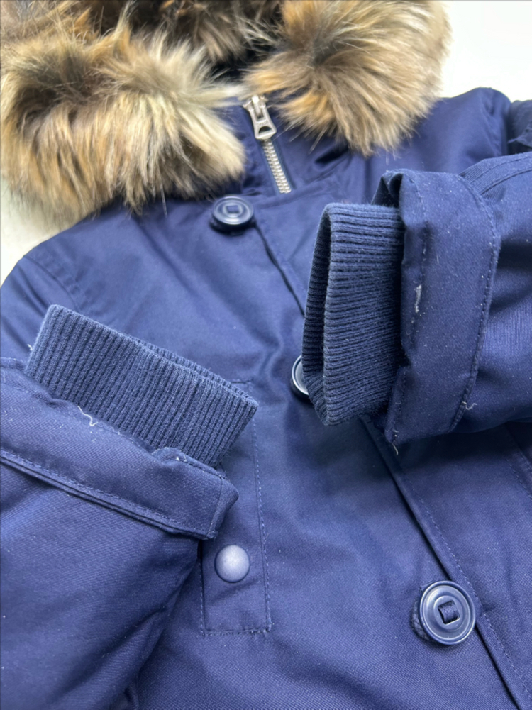 폴로 랄프로렌 키즈 후드 다운 파카 오리털 패딩 점퍼 5T 사이즈 이미지