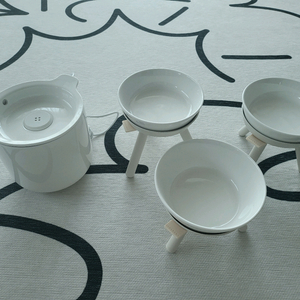 인히어런트 펫 식기 세트, 머그 정수기 (고양이 강아지 밥그릇, 정수기) 이미지