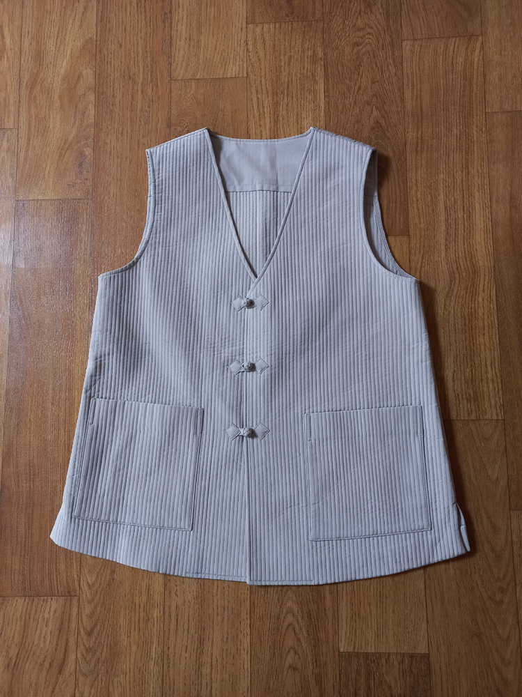 법복 참선복 절옷 두루마기 누빔 개량 한복 이미지