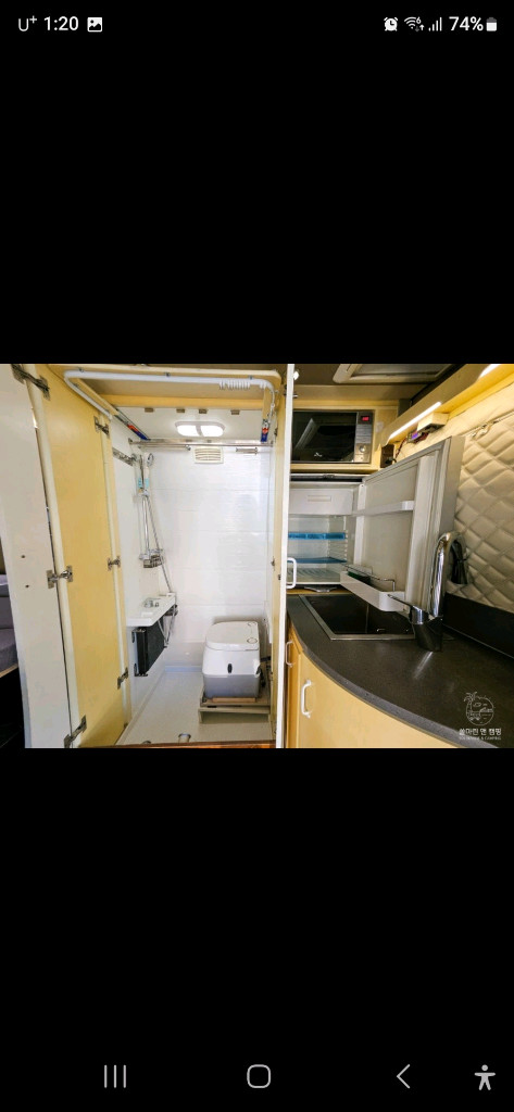 르노마스터 나인팝업 캠핑카 이미지