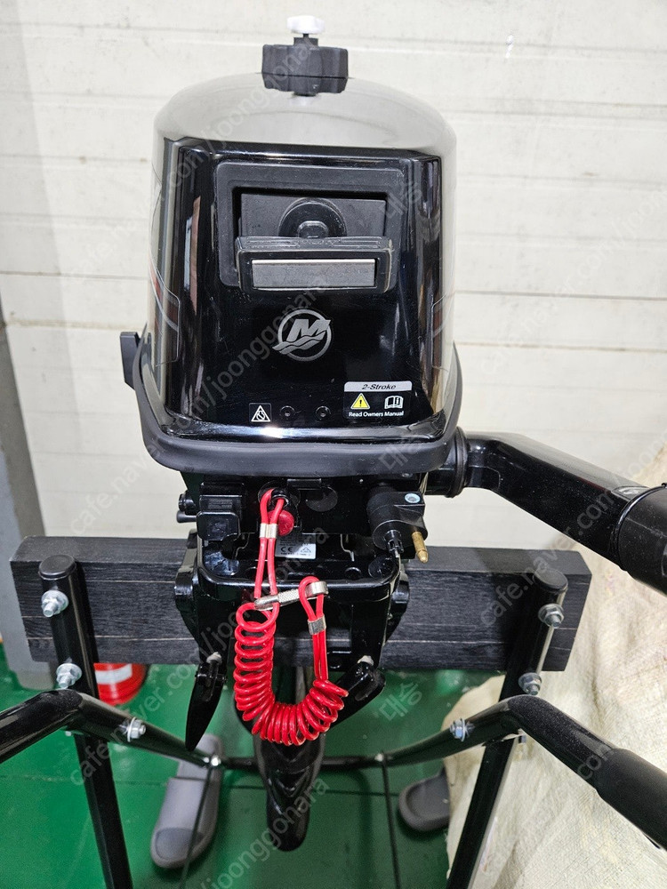 무면허 고무보트 세트 팝니다.(쿠마 280(알류미늄)보트,머큐리 4.9마력) 이미지