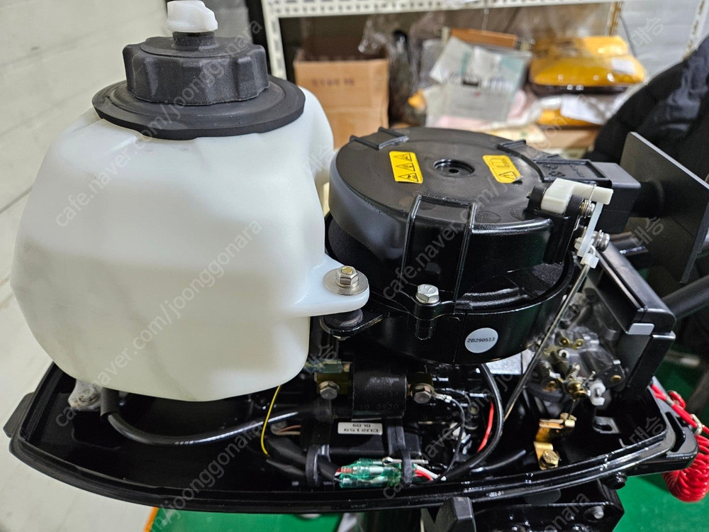 무면허 고무보트 세트 팝니다.(쿠마 280(알류미늄)보트,머큐리 4.9마력) 이미지