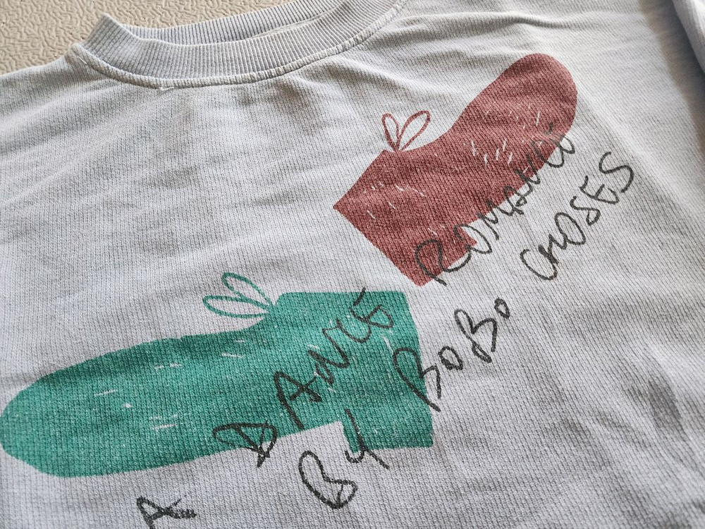 보보쇼즈 6-7y 맨투맨 두벌 일괄 이미지