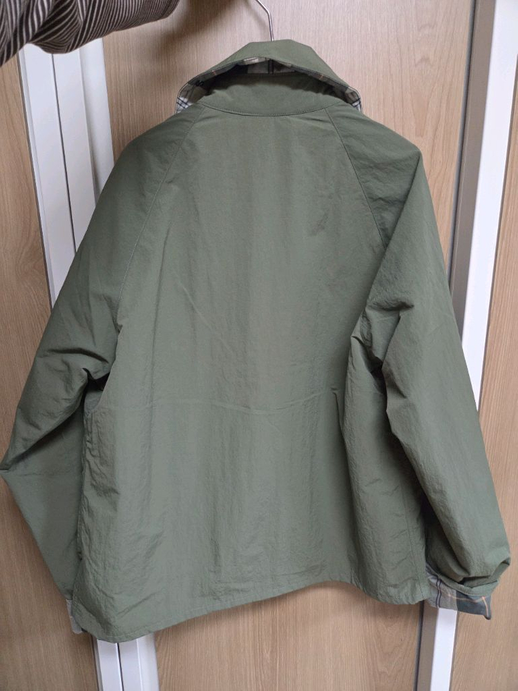 새상품) 바버 남여공용 카키 OS Spey Lightweight Showerproof 스페이 자켓 (34사이즈) 이미지