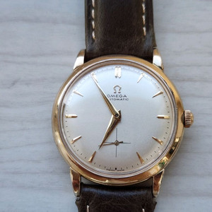 오메가 빈티지 14k 골드필드 시계 (망치무브) 이미지