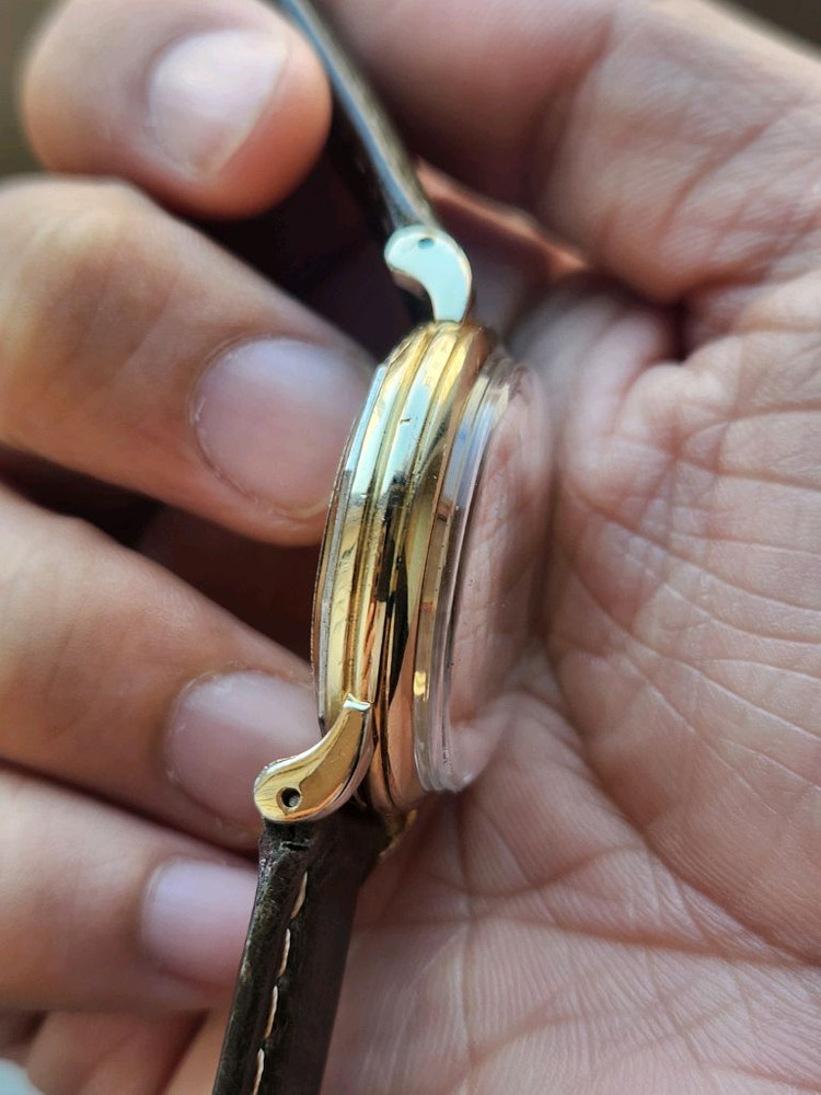 오메가 빈티지 14k 골드필드 시계 (망치무브) 이미지